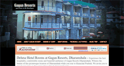 Desktop Screenshot of gaganresorts.com